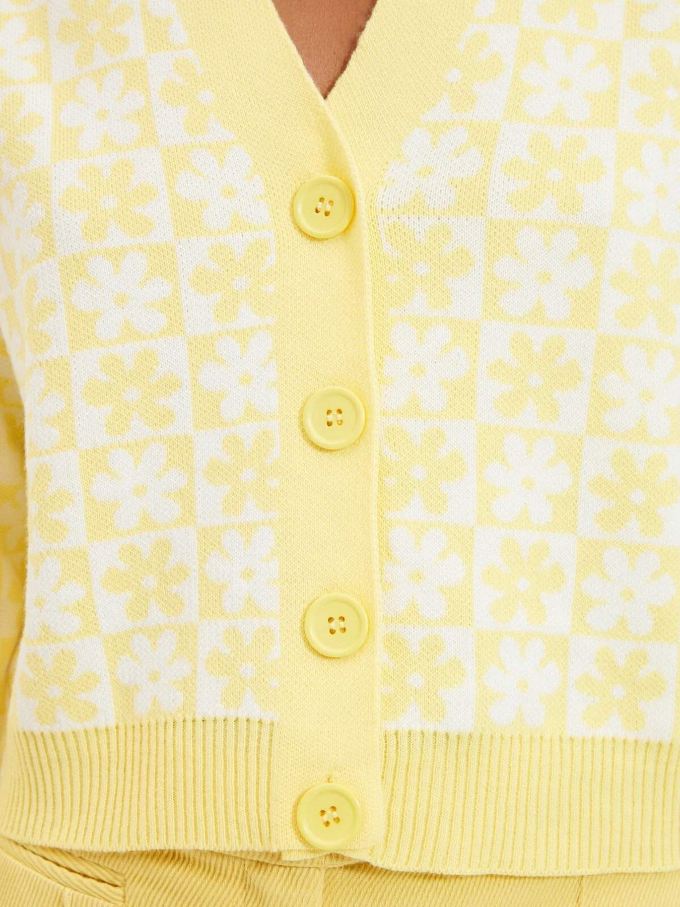 Свитры и кардиганы Trendyol модель TWOAW22HI0189/Sari Свитры и кардиганы Trendyol модель TWOAW22HI0189/Sari Фото