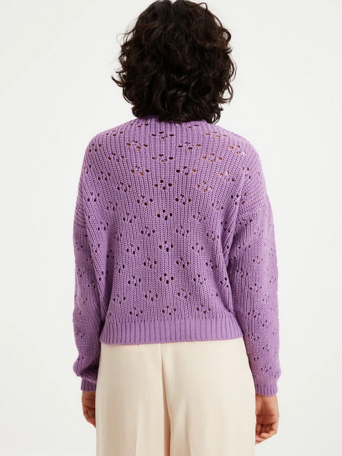 Свитры и кардиганы Trendyol модель TWOAW22HI0237/Lila Свитры и кардиганы Trendyol модель TWOAW22HI0237/Lila Фото