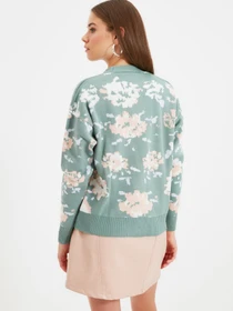 Свитры и кардиганы Trendyol модель TWOAW22HI0253/Mint Фото