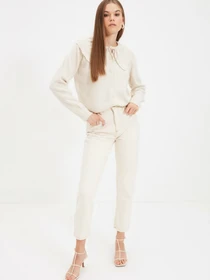 Свитры и кардиганы Trendyol модель TWOAW22HI0261/Bej Фото