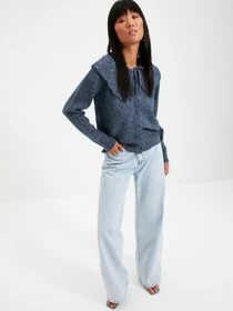 Свитры и кардиганы Trendyol модель TWOAW22HI0261/Indigo Фото