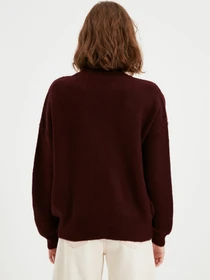 Свитры и кардиганы Trendyol модель TWOAW22HI0262/Bordo Фото