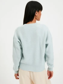 Свитры и кардиганы Trendyol модель TWOAW22HI0262/Mint Фото