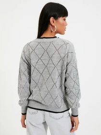 Свитры и кардиганы Trendyol модель TWOAW22HI0290/Gri Фото
