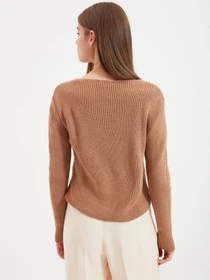 Свитры и кардиганы Trendyol модель TWOAW21HI0158/Camel Фото