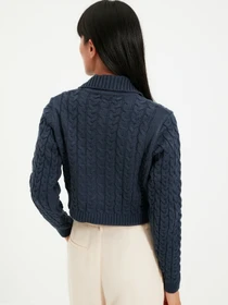 Свитры и кардиганы Trendyol модель TWOAW22HI0344/Indigo Фото