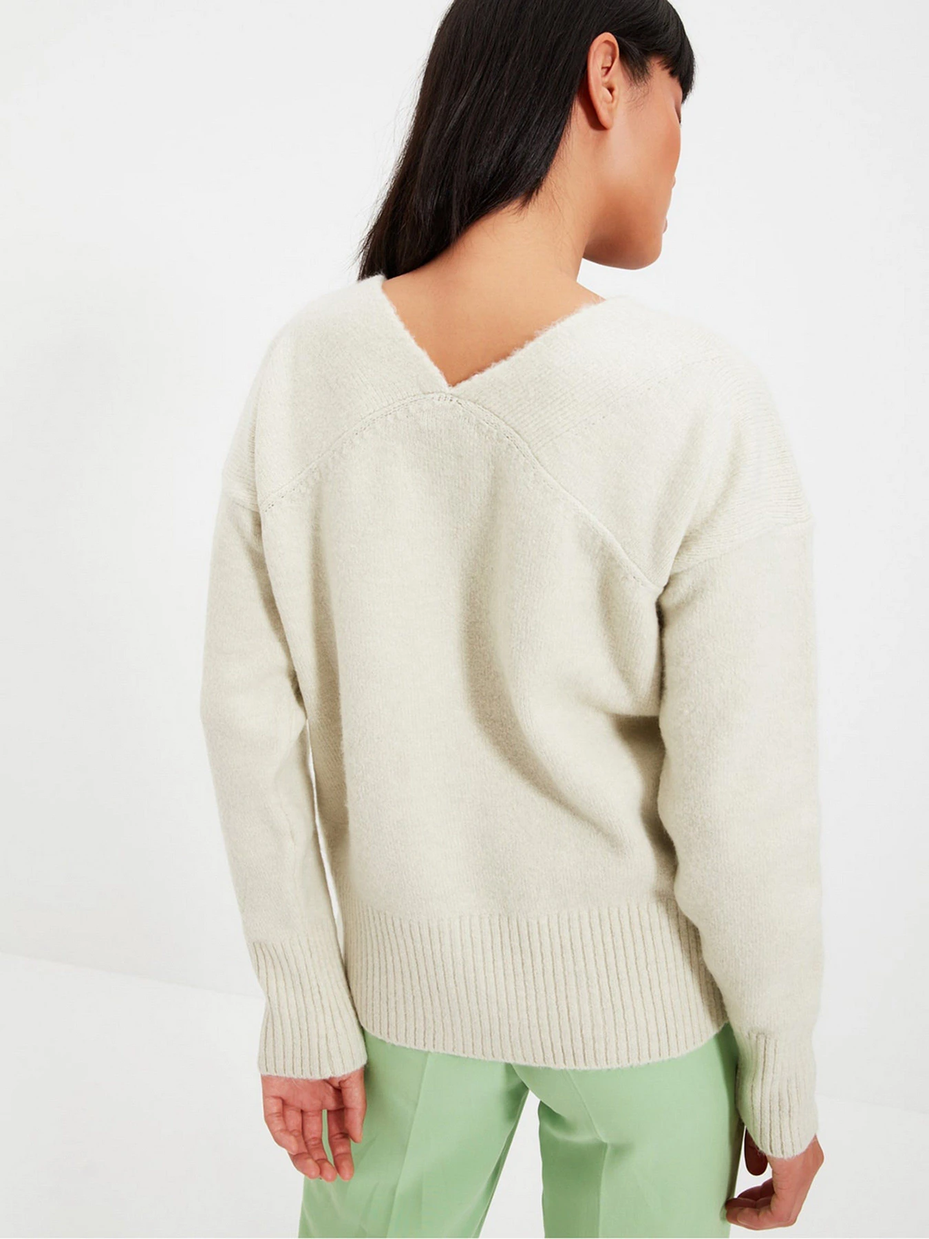 Свитры и кардиганы Trendyol модель TWOAW22HI0005/Mint Свитры и кардиганы Trendyol модель TWOAW22HI0005/Mint Фото
