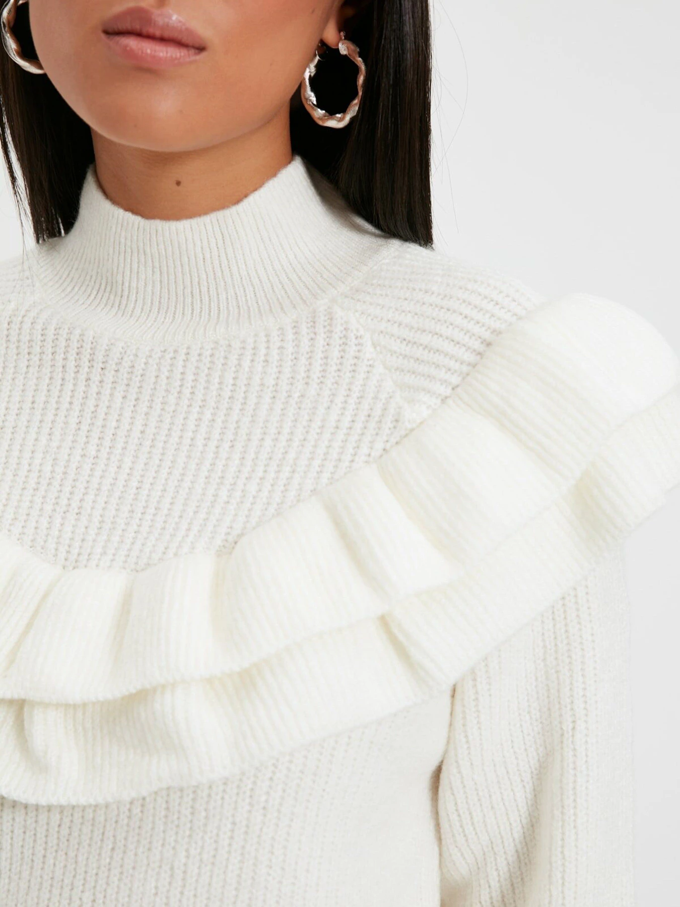 Свитры и кардиганы Trendyol модель TWOAW22KZ0018/Ekru Свитры и кардиганы Trendyol модель TWOAW22KZ0018/Ekru Фото