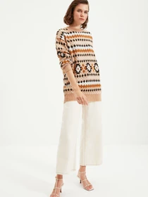 Свитры и кардиганы Trendyol модель TWOAW22KZ0046/Camel Фото