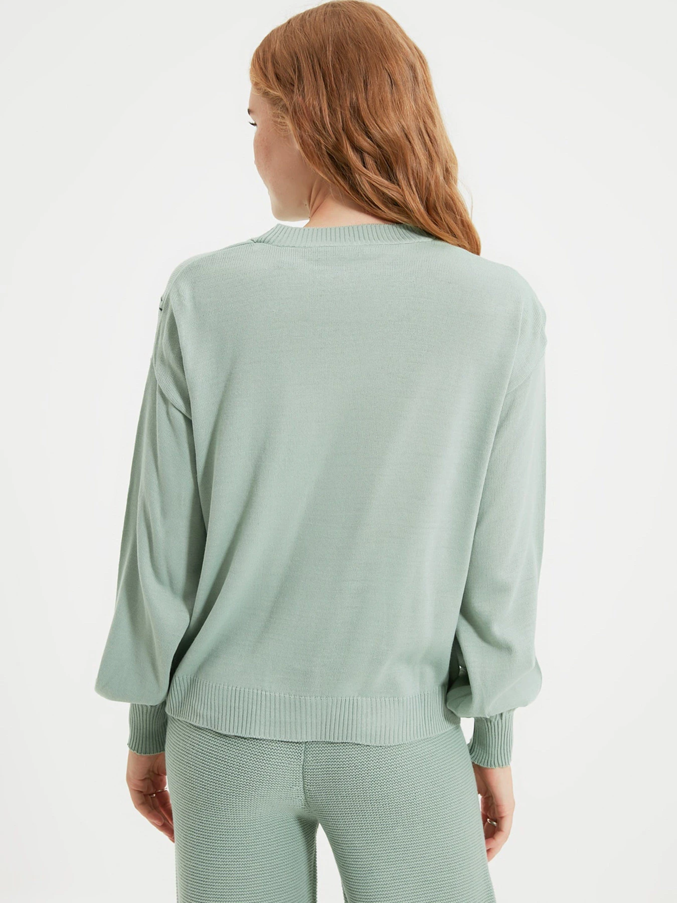 Свитры и кардиганы Trendyol модель TWOAW22KZ0211/Mint Свитры и кардиганы Trendyol модель TWOAW22KZ0211/Mint Фото