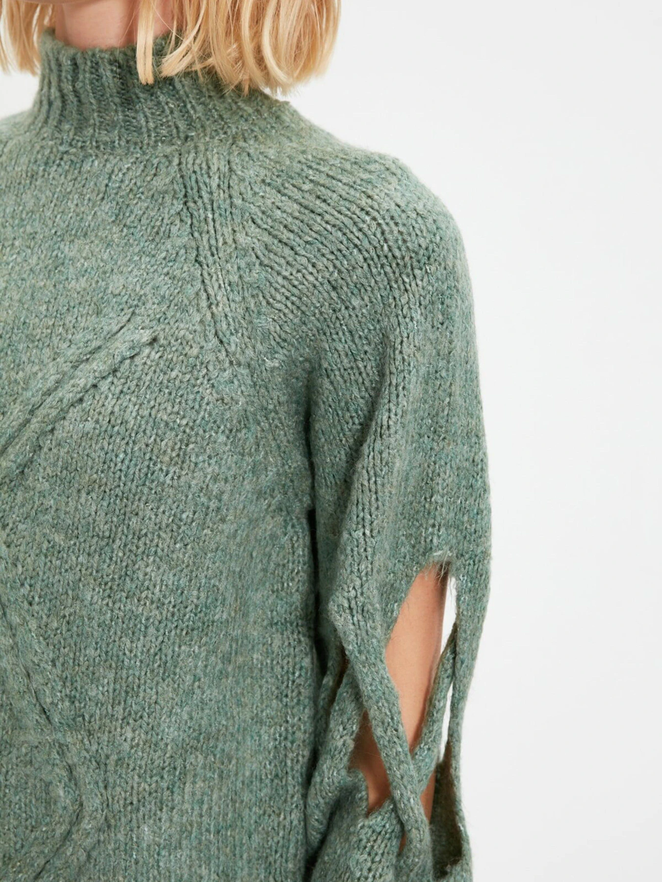 Свитры и кардиганы Trendyol модель TWOAW22KZ0214/Mint Свитры и кардиганы Trendyol модель TWOAW22KZ0214/Mint Фото