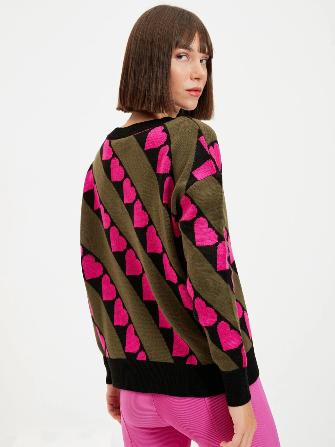 Свитры и кардиганы Trendyol модель TWOAW22KZ0228/Siyah Свитры и кардиганы Trendyol модель TWOAW22KZ0228/Siyah Фото