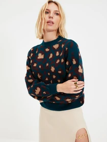 Свитры и кардиганы Trendyol модель TWOAW22KZ0233/Petrol Фото