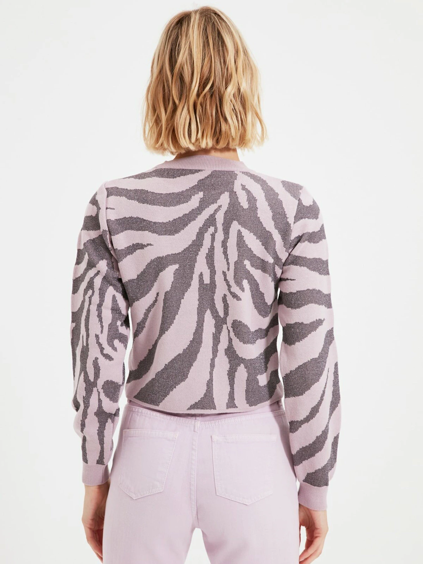 Свитры и кардиганы Trendyol модель TWOAW22KZ0241/Lila Свитры и кардиганы Trendyol модель TWOAW22KZ0241/Lila Фото