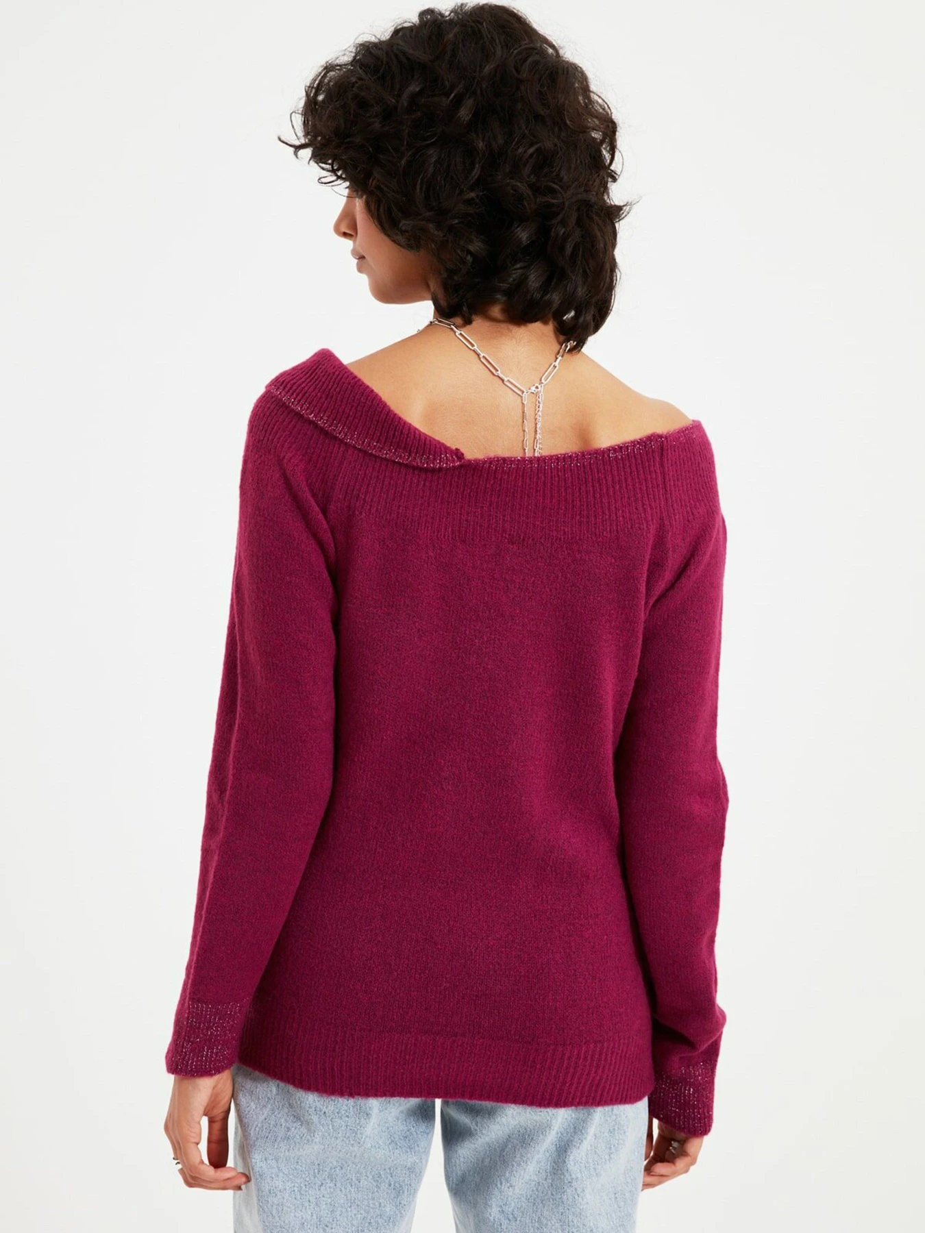Свитры и кардиганы Trendyol модель TWOAW22KZ0247/Mor Свитры и кардиганы Trendyol модель TWOAW22KZ0247/Mor Фото