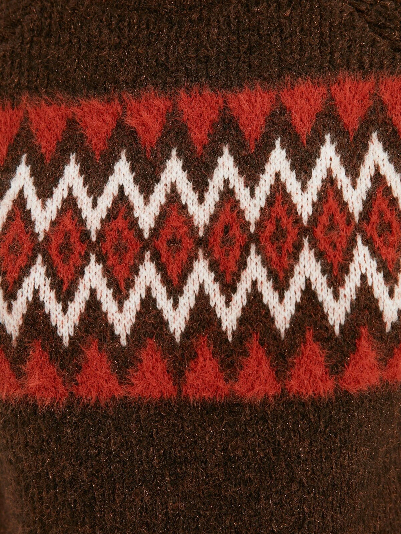 Свитры и кардиганы Trendyol модель TWOAW22KZ0248/Koyu Kahverengi Свитры и кардиганы Trendyol модель TWOAW22KZ0248/Koyu Kahverengi Фото