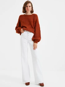 Свитры и кардиганы Trendyol модель TWOAW22KZ0256/Kahverengi Фото