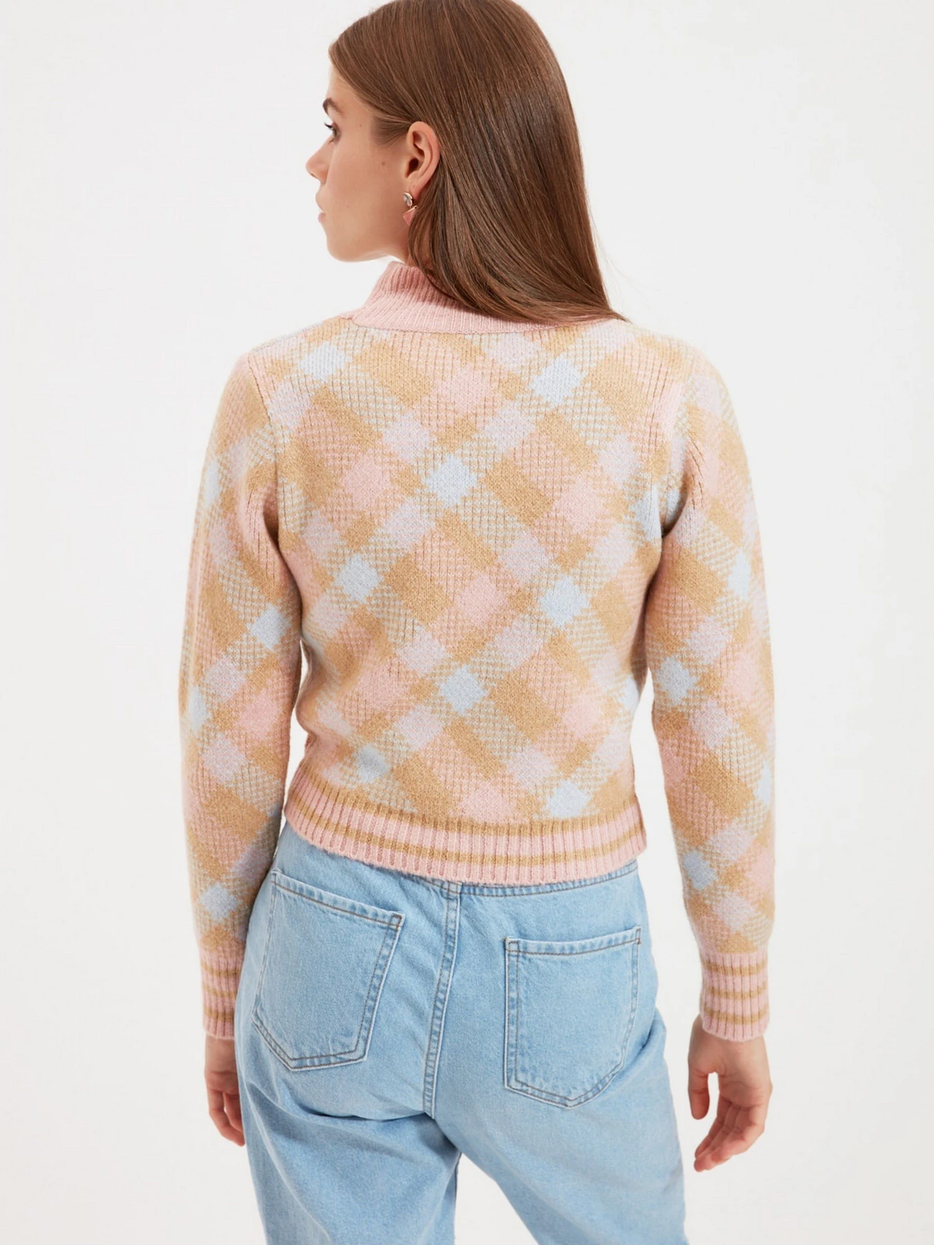 Свитры и кардиганы Trendyol модель TWOAW22KZ0176/Sari Свитры и кардиганы Trendyol модель TWOAW22KZ0176/Sari Фото