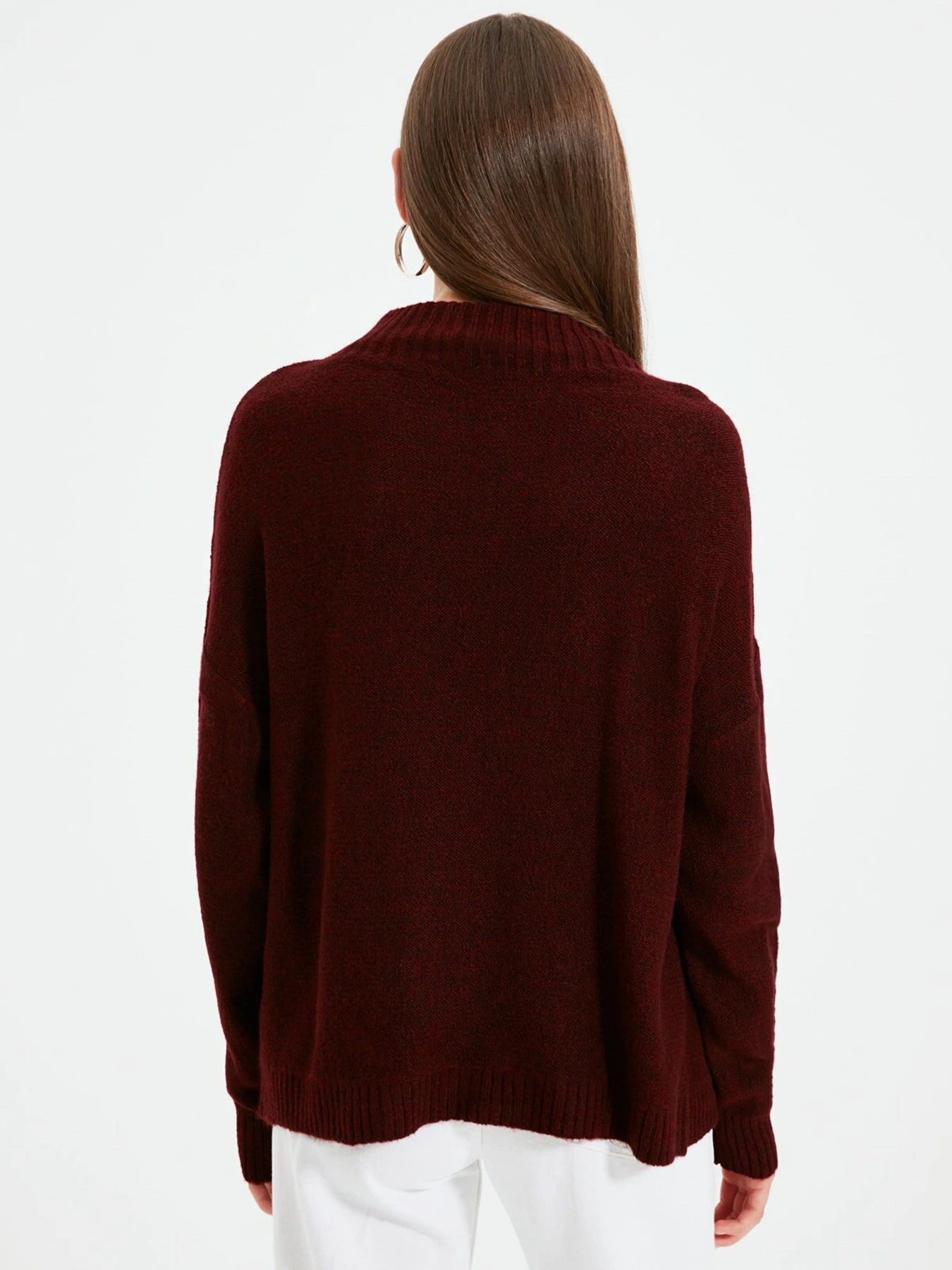 Свитры и кардиганы Trendyol модель TWOAW22KZ0260/Bordo Свитры и кардиганы Trendyol модель TWOAW22KZ0260/Bordo Фото