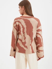 Свитры и кардиганы Trendyol модель TWOAW22KZ0229/Camel Фото