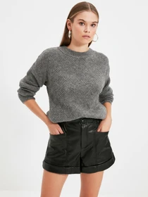 Свитры и кардиганы Trendyol модель TWOAW22KZ0266/Antrasit Фото