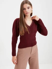 Свитры и кардиганы Trendyol модель TWOAW22KZ0237/Bordo Фото