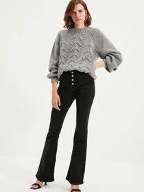 Свитры и кардиганы Trendyol модель TWOAW22KZ0275/Gri Фото