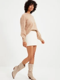 Свитры и кардиганы Trendyol модель TWOAW22KZ0458/Camel Фото
