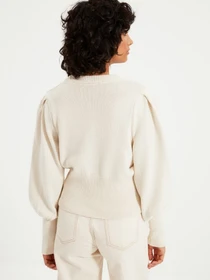 Свитры и кардиганы Trendyol модель TWOAW22KZ0276/Ekru Фото