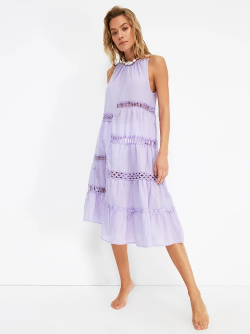 Платья Trendyol модель TBESS21EL3864/Lila Фото