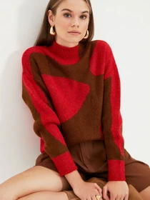 Свитры и кардиганы Trendyol модель TWOAW22KZ0472/Kiremit Фото