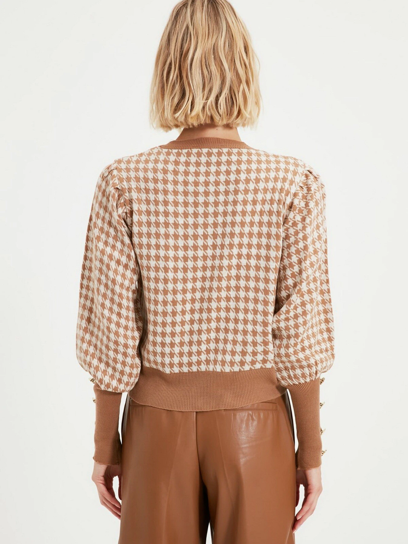 Свитры и кардиганы Trendyol модель TWOAW22KZ0529/Camel Свитры и кардиганы Trendyol модель TWOAW22KZ0529/Camel Фото