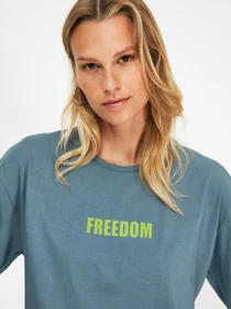 Футболки и поло Trendyol модель TWOSS21TS0316/Indigo Фото
