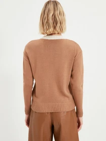 Свитры и кардиганы Trendyol модель TWOAW22KZ0876/Camel Фото