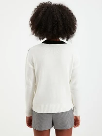 Свитры и кардиганы Trendyol модель TWOAW22KZ0876/Ekru Фото