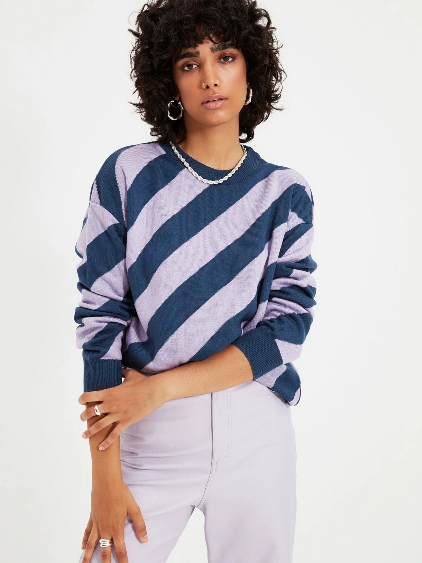 Свитры и кардиганы Trendyol модель TWOAW22KZ0922/Indigo Фото