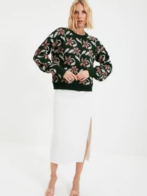 Свитры и кардиганы Trendyol модель TWOAW22KZ1012/Zumrut Yesili Фото