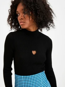 Свитры и кардиганы Trendyol модель TWOAW22KZ1031/Siyah Фото
