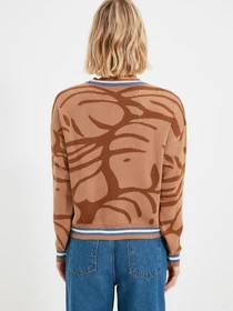 Свитры и кардиганы Trendyol модель TWOAW22KZ1212/Camel Фото