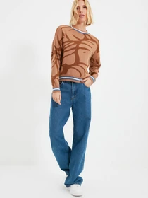 Свитры и кардиганы Trendyol модель TWOAW22KZ1212/Camel Фото