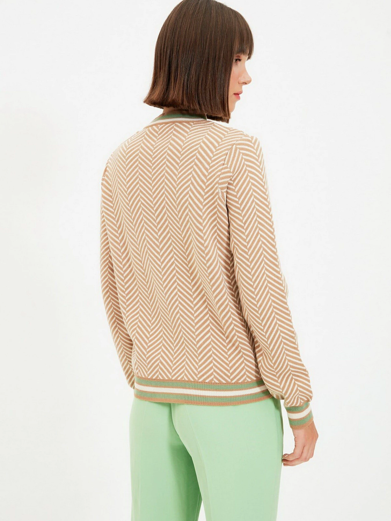 Свитры и кардиганы Trendyol модель TWOAW22KZ1322/Camel Свитры и кардиганы Trendyol модель TWOAW22KZ1322/Camel Фото