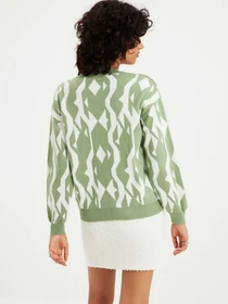 Свитры и кардиганы Trendyol модель TWOAW22KZ1649/Mint Фото