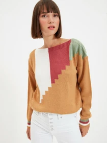 Свитры и кардиганы Trendyol модель TWOAW22KZ1733/Bej Фото