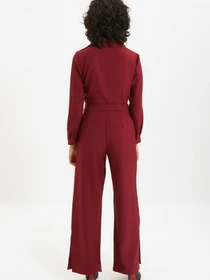 Штани Trendyol модель TWOAW22PL0038/Bordo Фото
