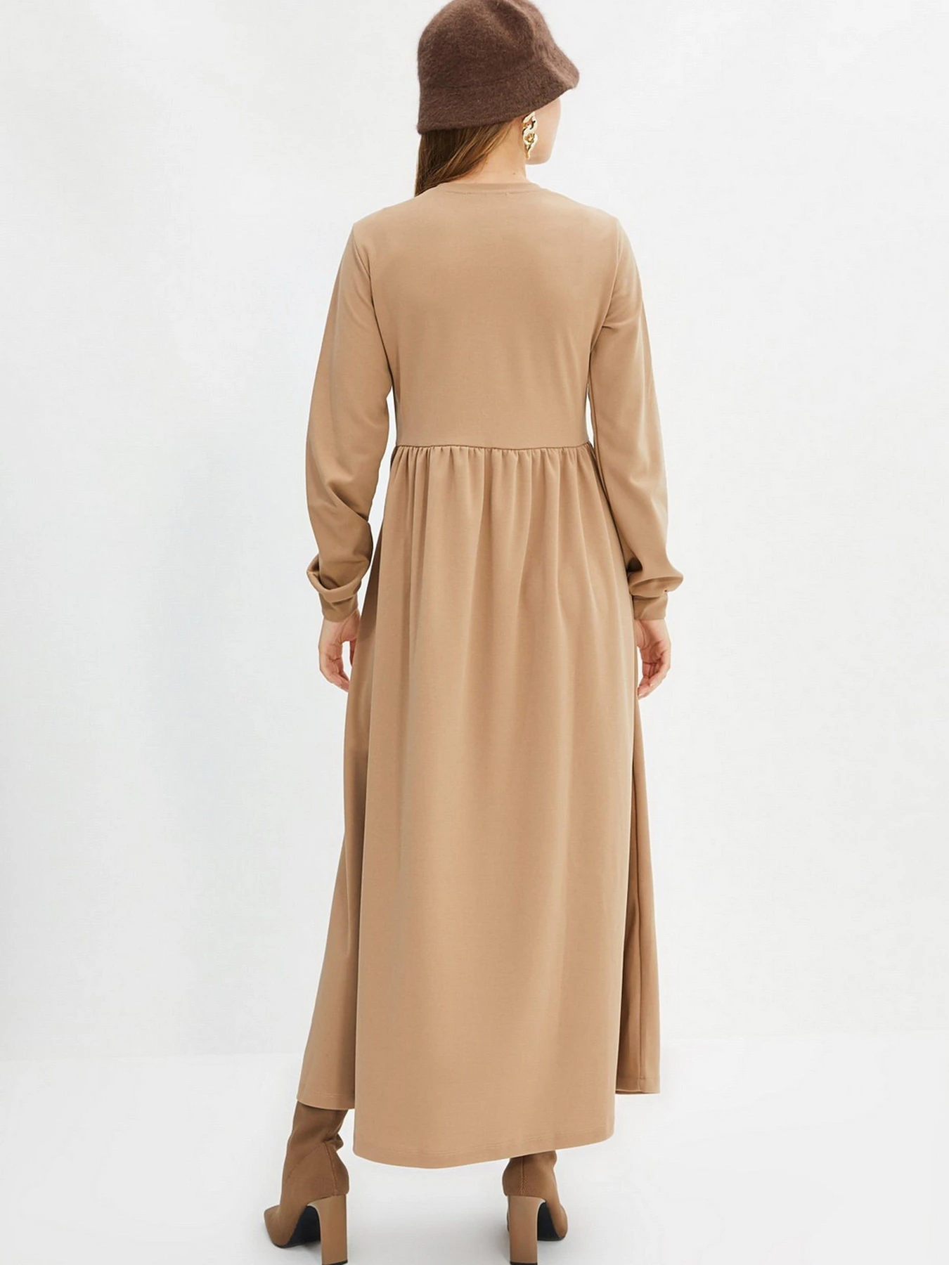 Платья Trendyol модель TCTAW22EB0023/Bej Фото