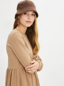 Платья Trendyol модель TCTAW22EB0023/Bej Фото