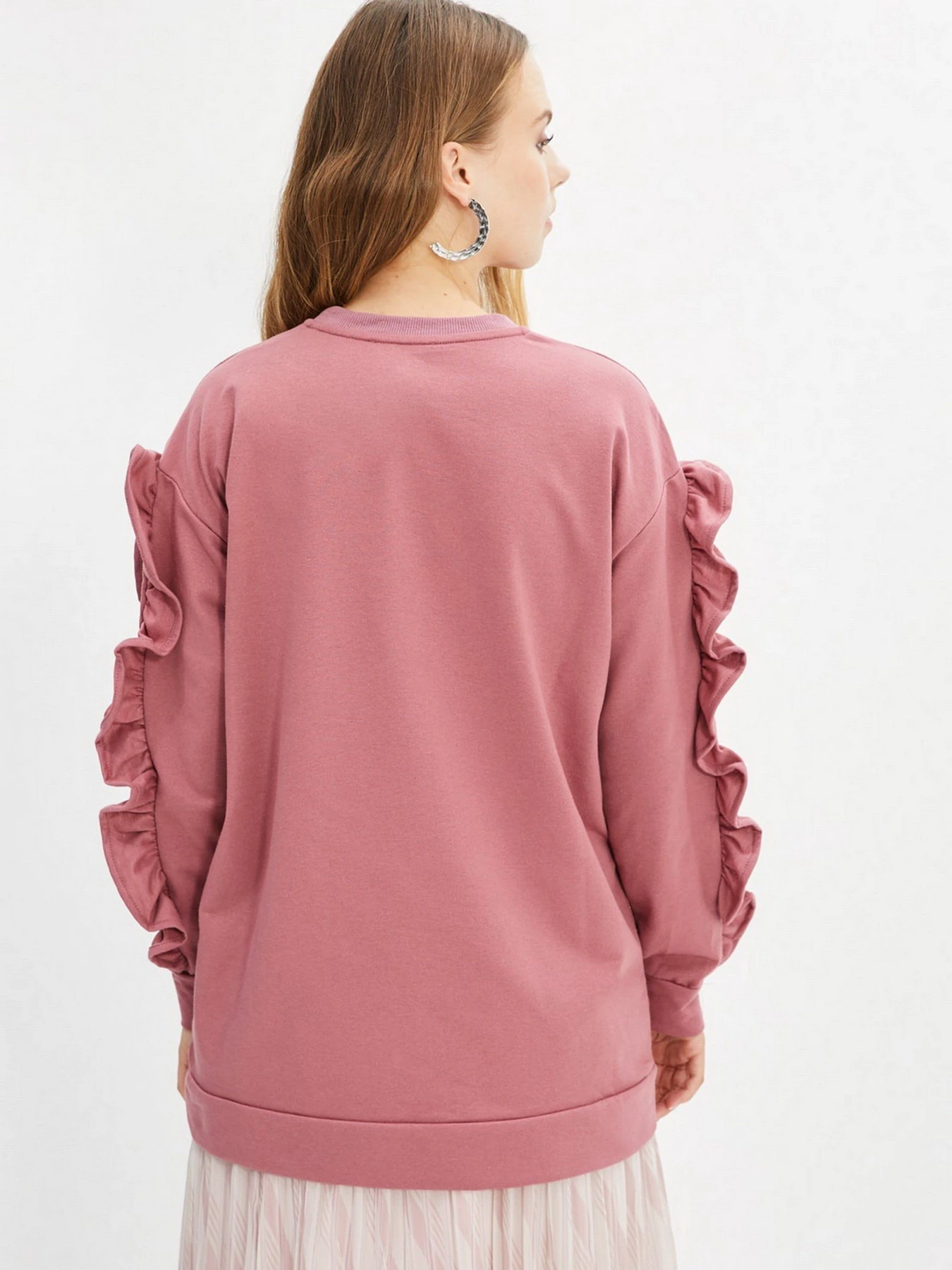 Свитры и кардиганы Trendyol модель TCTAW22TW0011/Gul Kurusu Свитры и кардиганы Trendyol модель TCTAW22TW0011/Gul Kurusu Фото