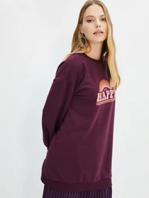 Худи и свитшоты Trendyol модель TCTAW22TW0057/Mor Фото
