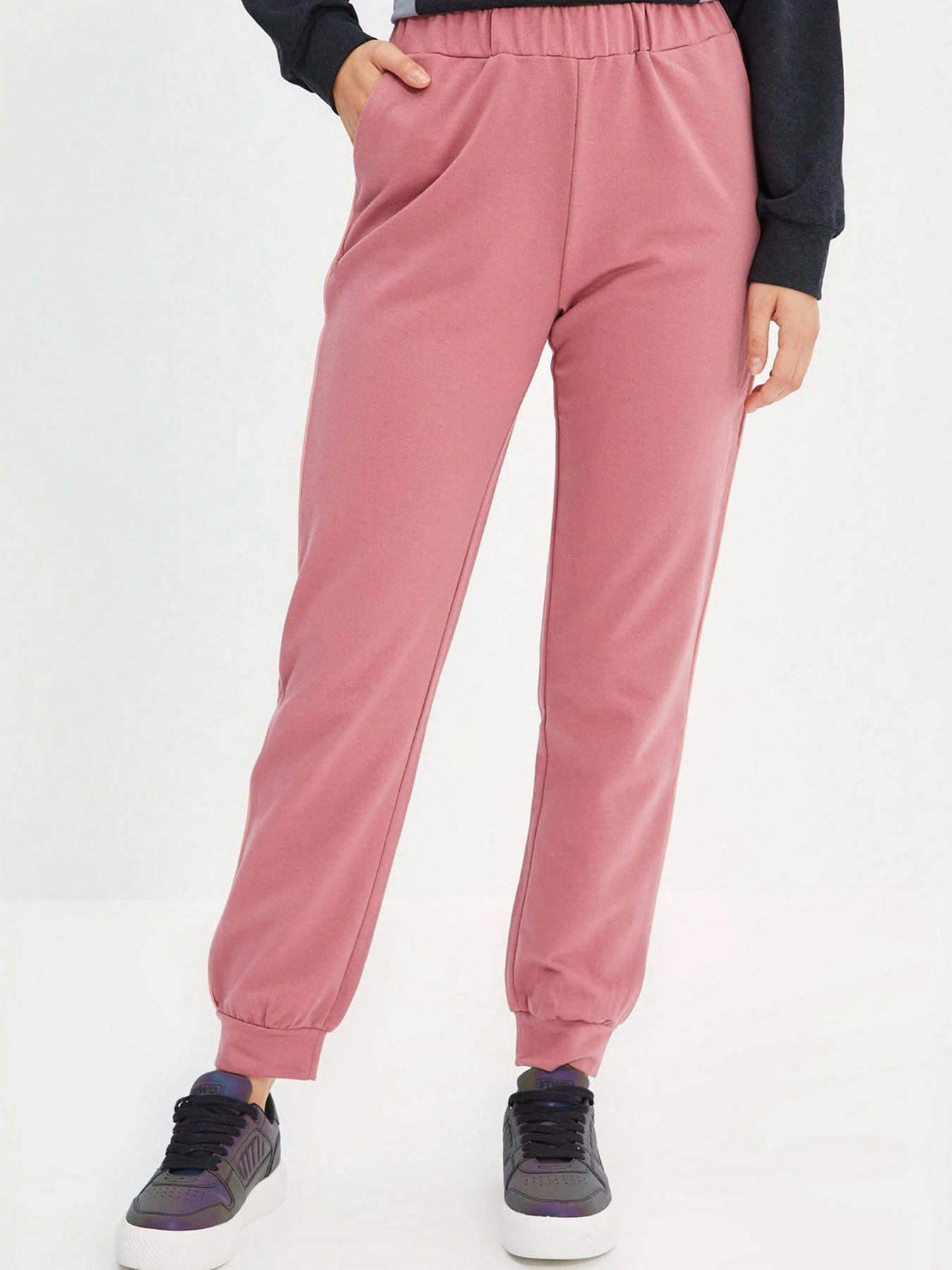 Штани Trendyol модель TCTSS21EA0207/Gul Kurusu Штани Trendyol модель TCTSS21EA0207/Gul Kurusu Фото