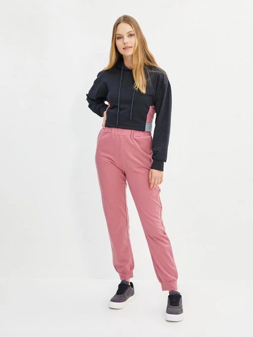 Брюки Trendyol модель TCTSS21EA0207/Gul Kurusu Фото